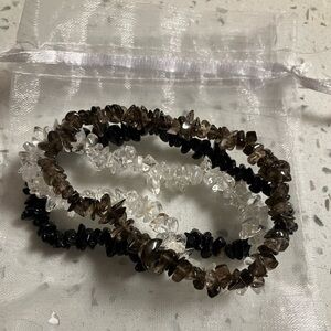 Boho stretchy bracelet set